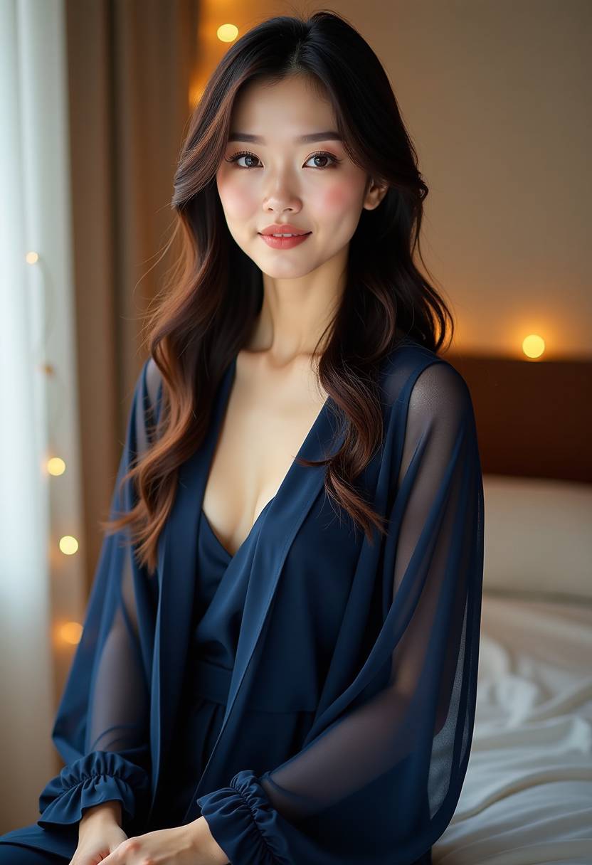 长街灯火海报